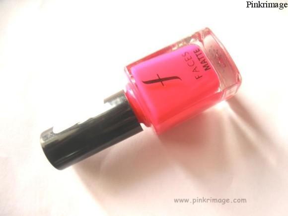 Faces matte nail polish bubblepop 11