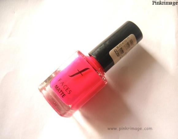 Faces matte nail polish bubblepop 7