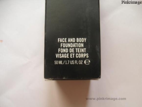 Mac Face & Body Foundation 6