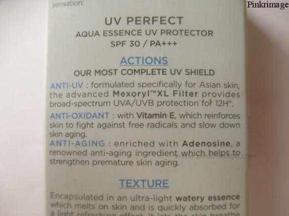 L'Oreal Aqua essence sunscreen review