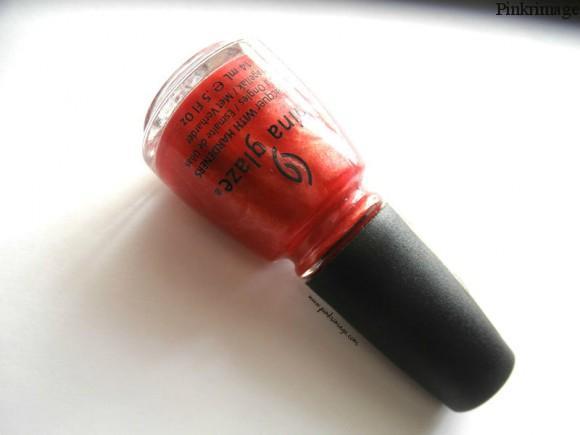 China Glaze Go Crazy Red review