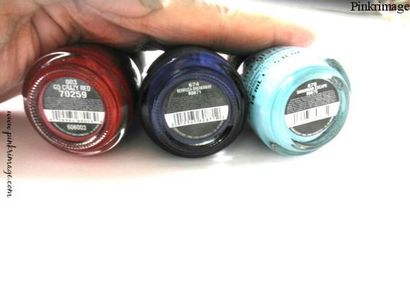 China Glaze swatches india