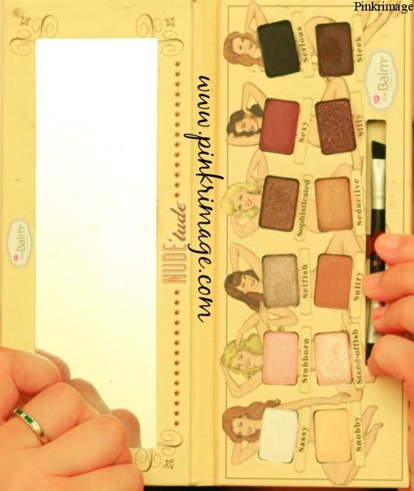 The balm Nude Tude eyeshadow Palette review
