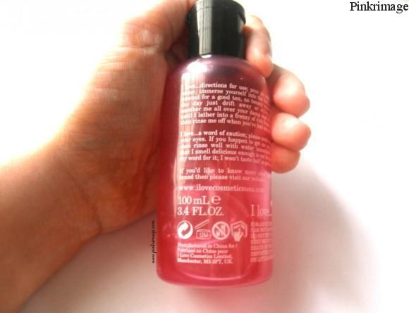 I Love Raspberry & Blackberry shower Gel # 5