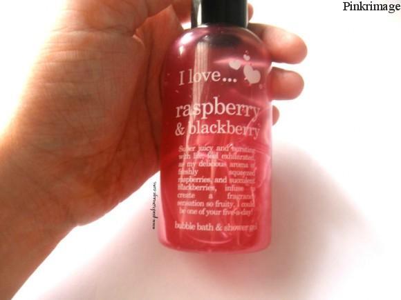 I Love Raspberry & Blackberry shower Gel #5