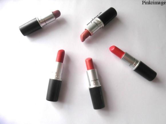 MAC lipsticks for fair skin tones