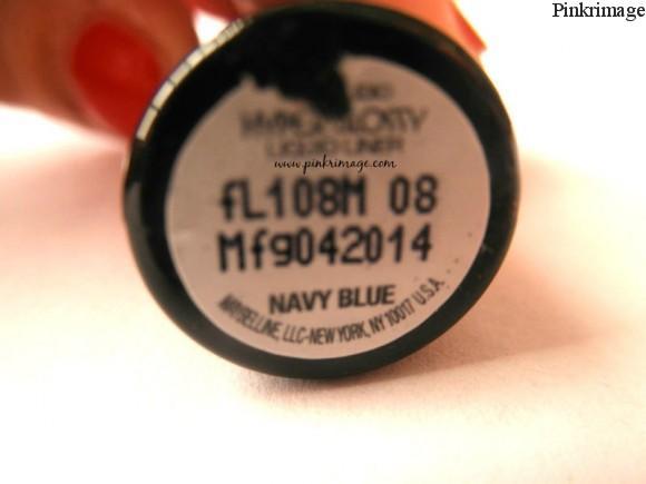 Maybelline hyperglossy liquid liner Navy review India