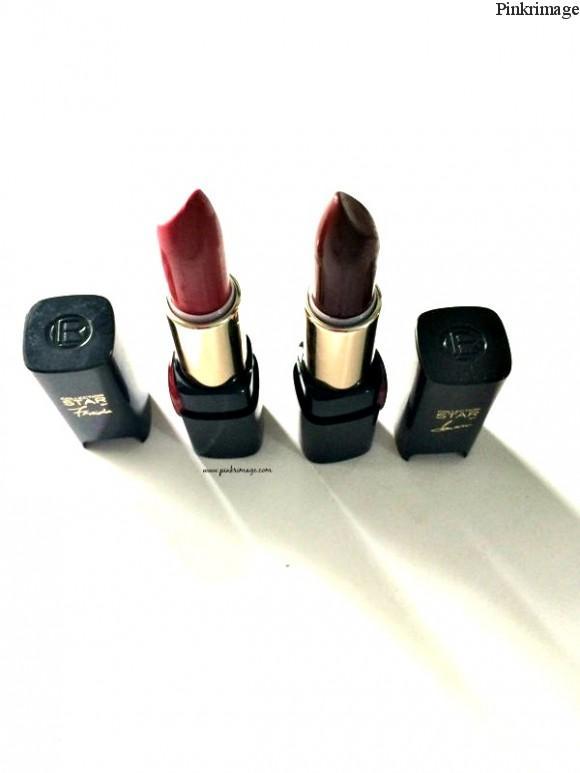 L'Oreal collection star lipsticks swatches india