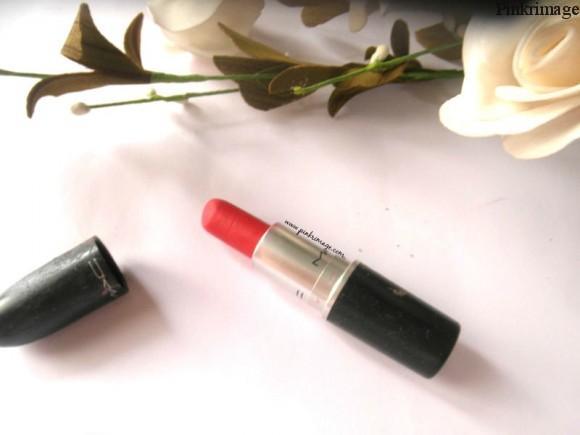 MAC All Fired Up Lipstick Review