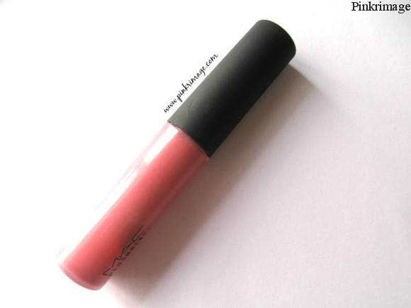 MAC Ample Pink Lipglass review