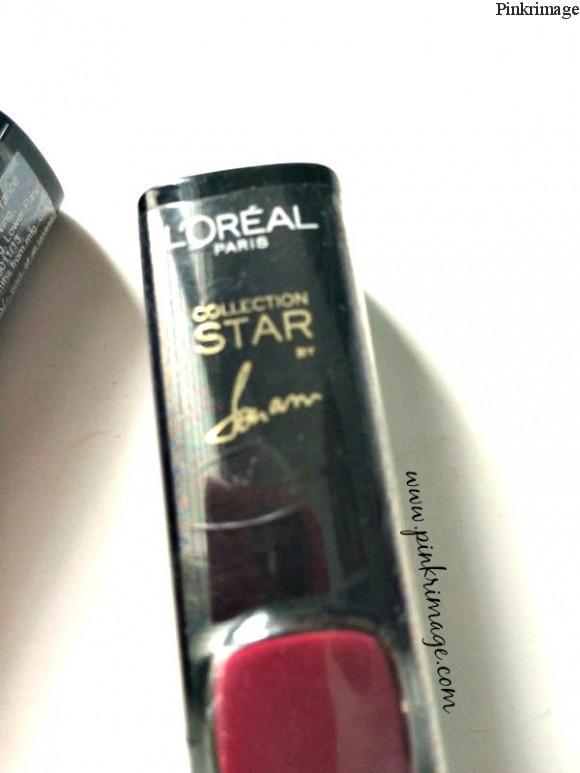 L'Oreal collection star lipsticks review