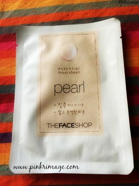 The Face Shop PEarl sheet mask